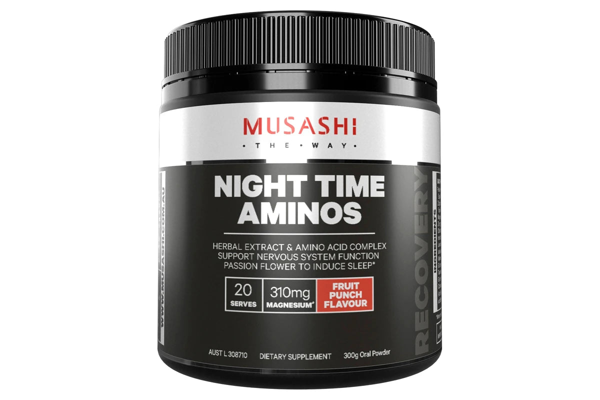 Musashi Nighttime Aminos Fruit Punch 300g