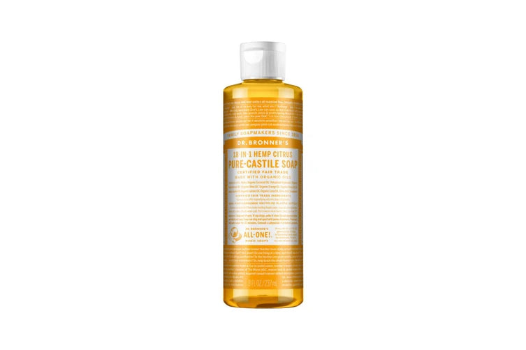 Dr Bronner's Castile Hemp Citrus Soap 470ml
