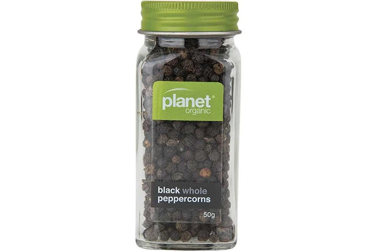 Planet Organic Black Peppercorns 50gm