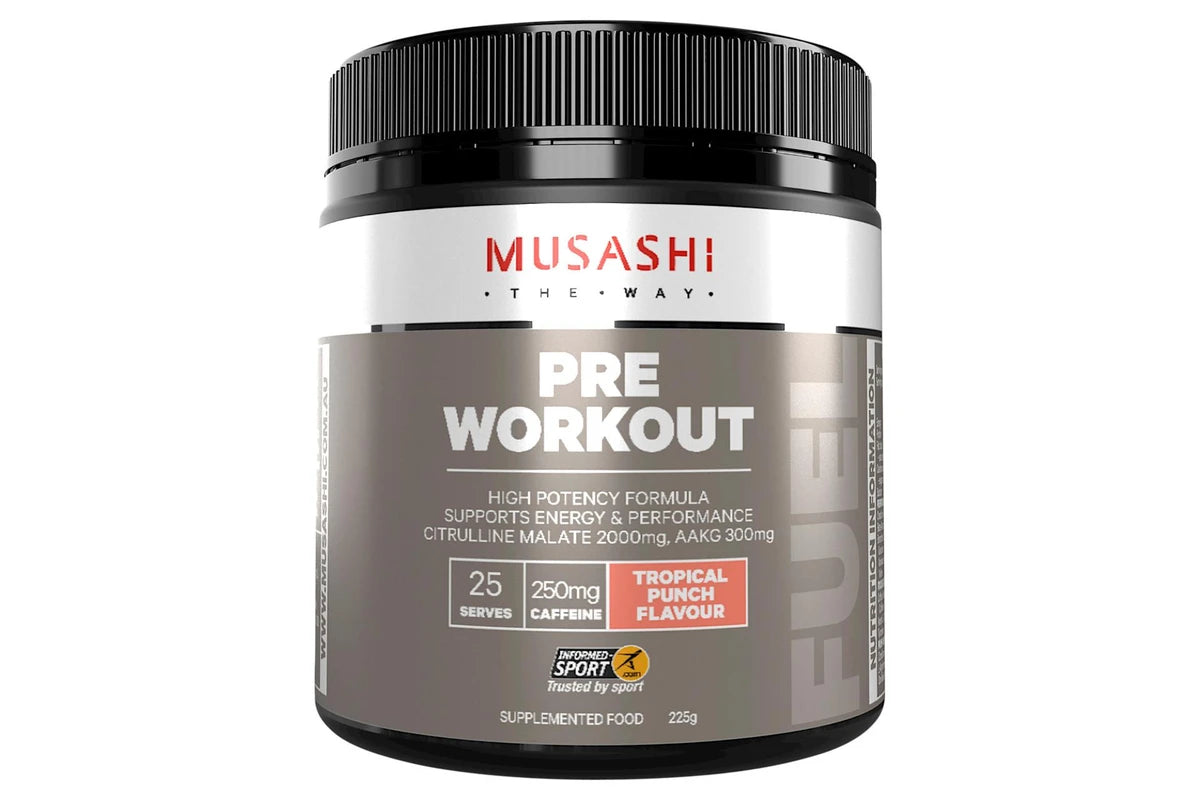 Musashi Pre Workout Tropical Punch 225g