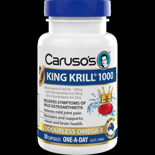 Caruso's King Krill 1000mg 30caps