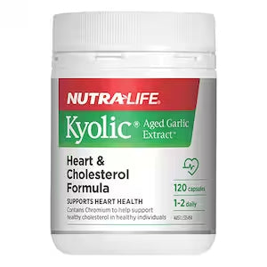 Nutra-Life Kyolic Garlic Heart/Cholesterol 120c