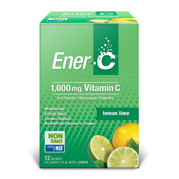 Martin & Pleasance Ener-C Lemon-Lime 12 Sachets