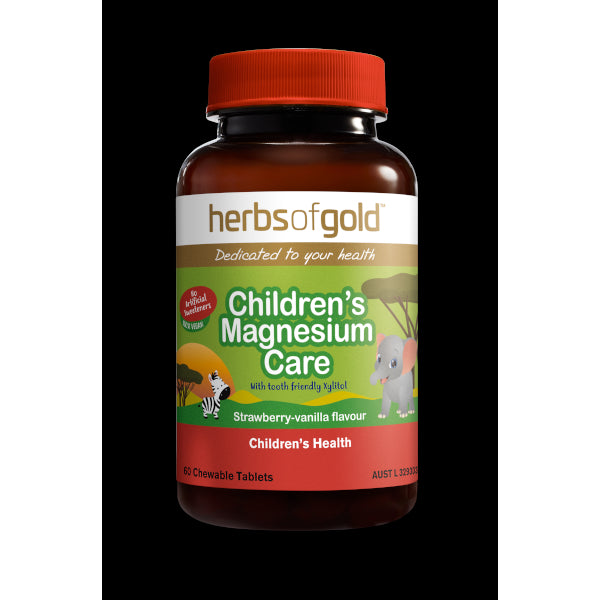 Herbs of Gold Children's Magnesium Care 60 tabs