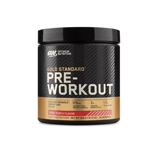 OPTIMUM NUTRITION Gold Standard Pre-Workout, Fruit Punch, 300g