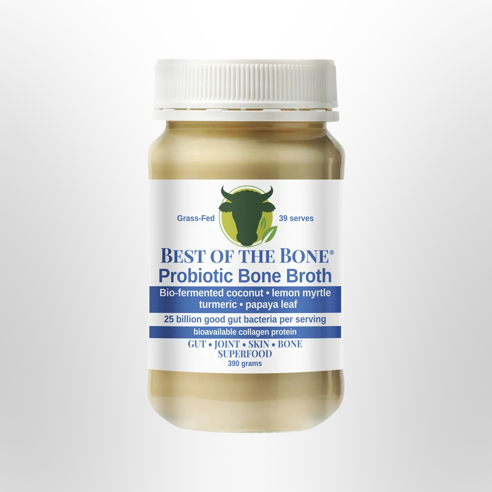 BOTB Concentrate Probiotic Coconut Lemon Myrtle Turmeric 390g