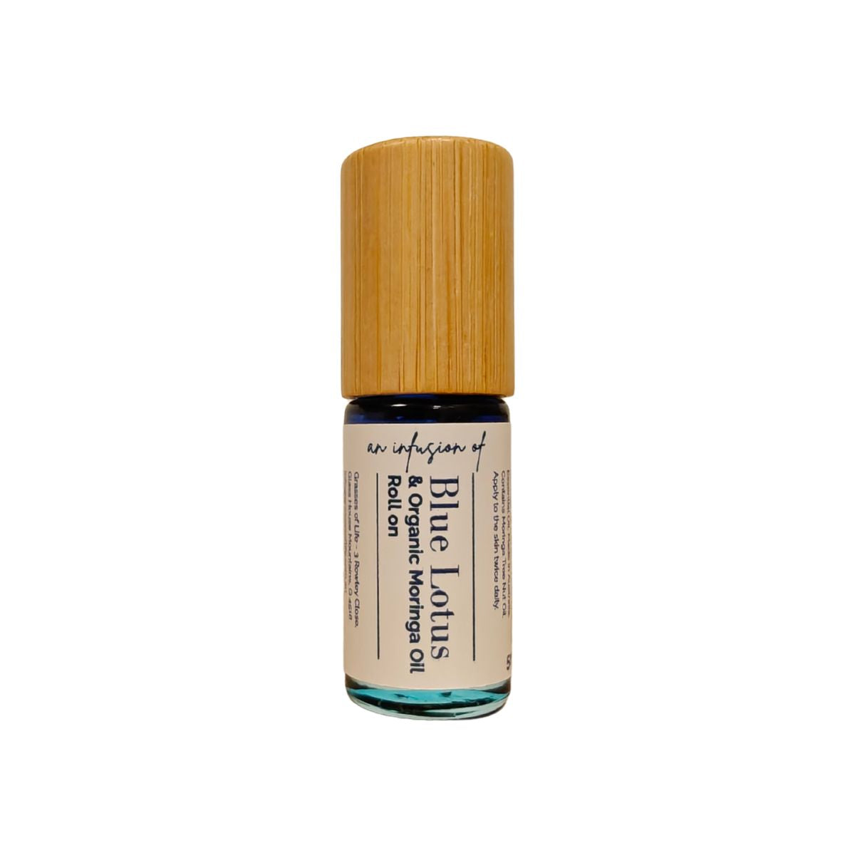 Blue Lotus Absolute Oil and Organic Moringa Oil Infusion 5ml