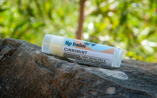 The Tallow Tribe Lip Balm Cinnimint