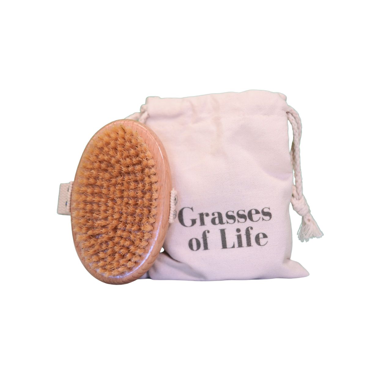 GOL Beech wood Dry Body Brush (with soft boar bristles)