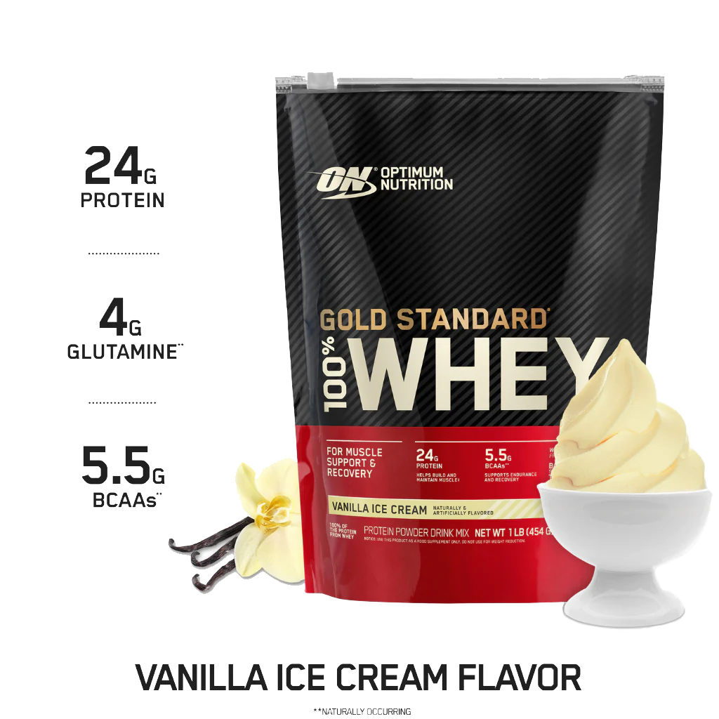 Optimum Nutrition Gold Standard Whey 454gm vanilla