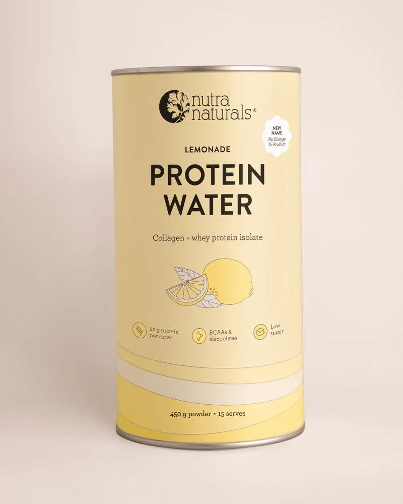 Nutra Org Protein Water Lemonade 450g