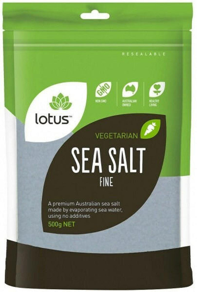 Lotus Sea Salt Fine 500g