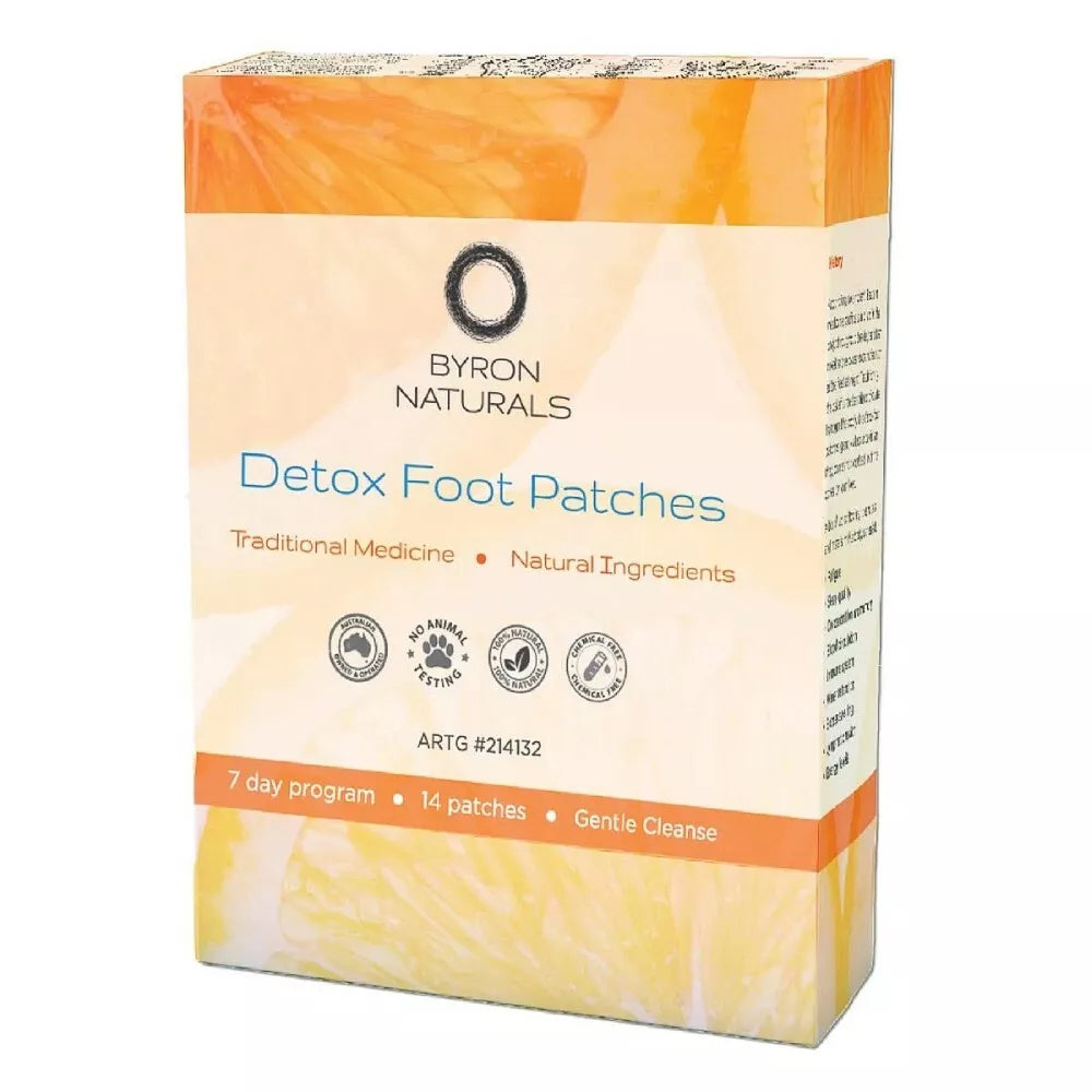 Byron Naturals Foot Patches Contains 7 pairs (14 Patches)