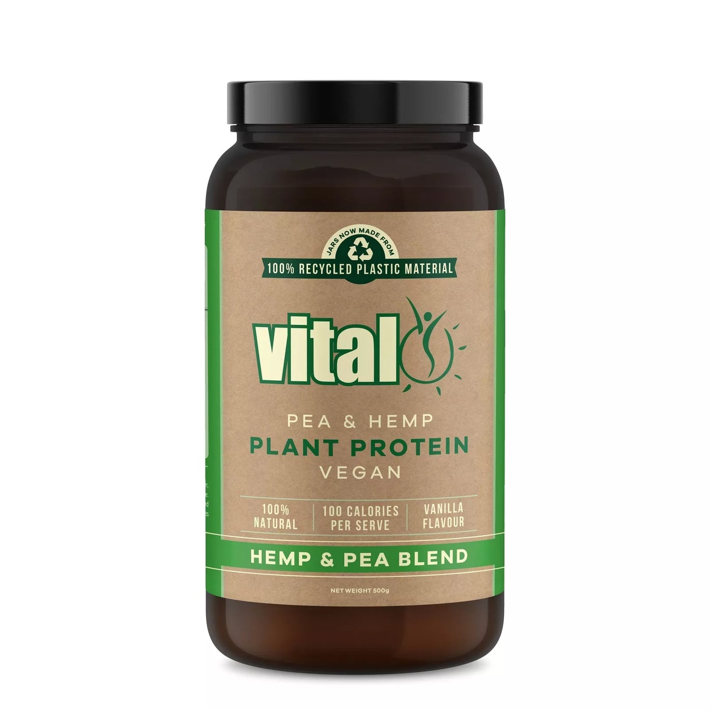 Vital Protein Pea & Hemp Vanilla 500gm