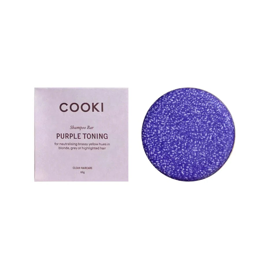 Cooki Purple Shampoo Bar 65g