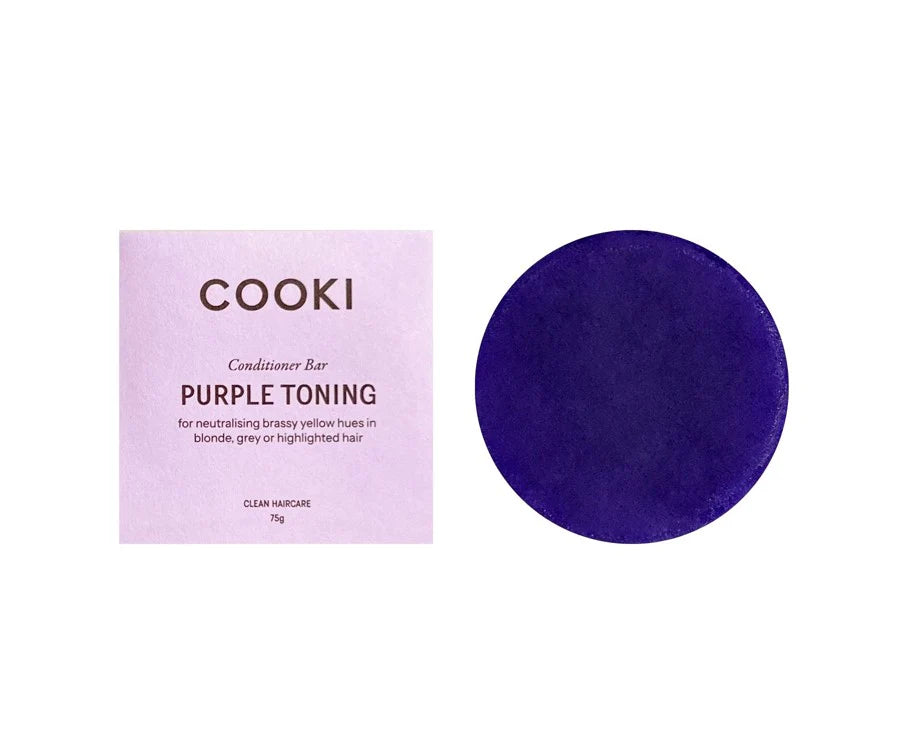 Cooki Purple Toning Conditioning Bar 75g
