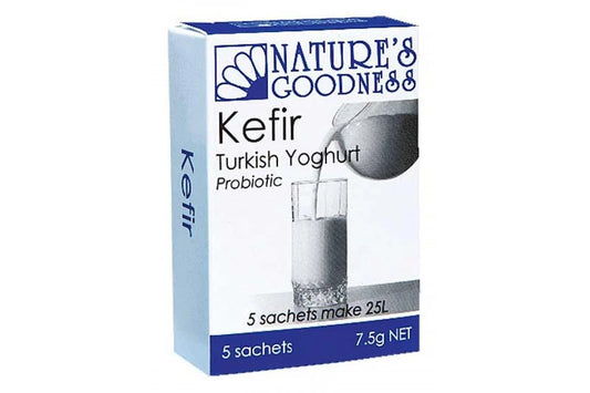 Nature's Goodness Kefir (Turkish Yoghurt Probiotic) Sachet 1.5g x 5 Pack (7.5g net)