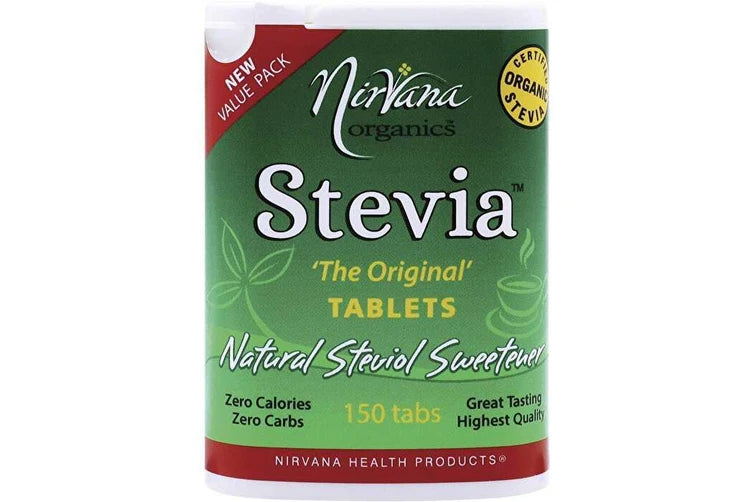 Nirvana Organics Stevia Tablets 150 Tabs