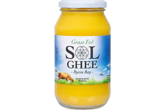 Sol Organics Grass Fed Ghee 450g