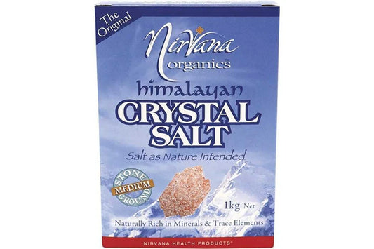 Nirvana Organics Himalayan Salt Medium 1kg