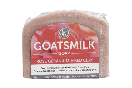 HARMONY SOAPWORKS Goat's Milk Soap Rose Geranium 140g