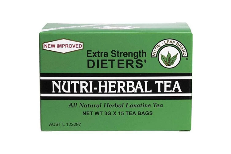 Nutri-leaf Herbal Tea Bags Dieter's Tea Extra Strength 15pk