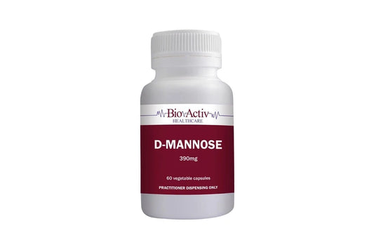 BioActiv Healthcare D Mannose 390mg 60vc