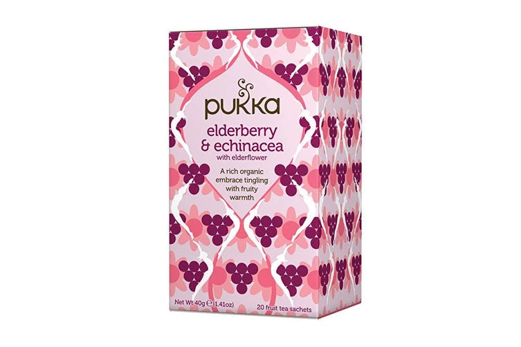 Pukka Elderberry & Echinacea 20 Tea Bags