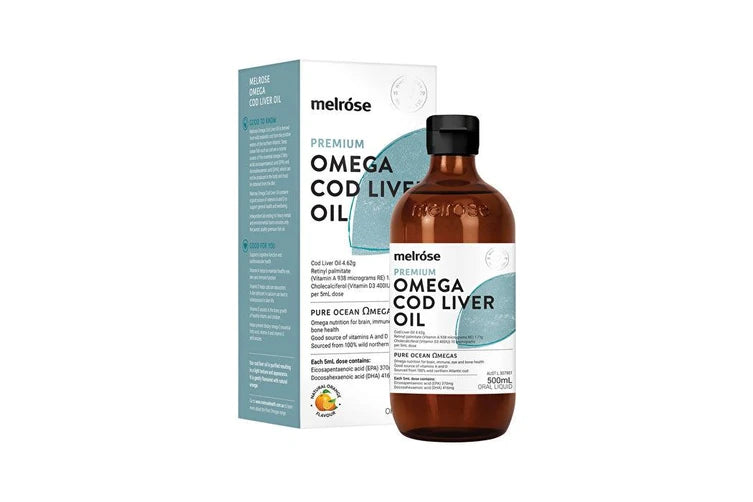 Melrose Cod Liver Oil (Health & Vision) 500ml