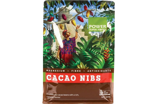 Power Super Foods Cacao Nibs 500gm