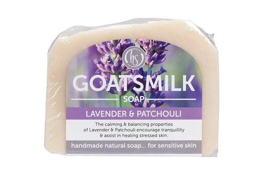 Harmony Soapworks Goat's Milk Soap Lavender & Patchouli 140g