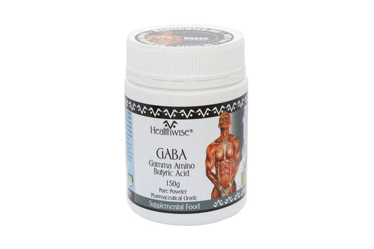 Healthwise GABA (Gamma Amino Butyric Acid) 150g