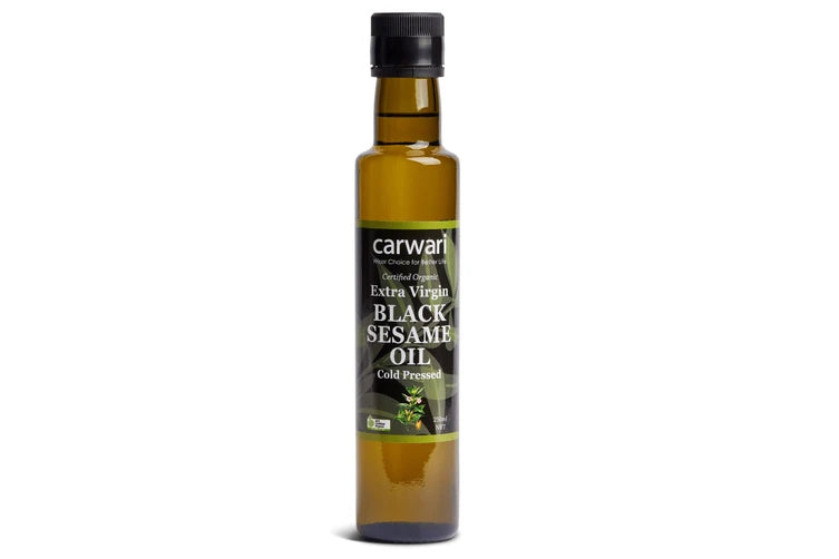 Carwari Organic Black Sesame Oil Extra Virgin 250ml