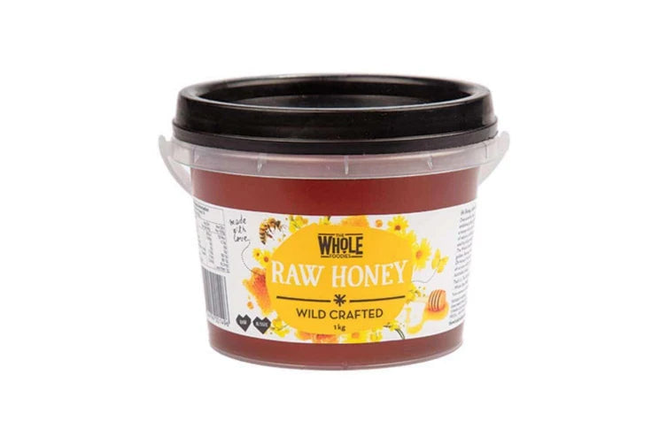 The Whole Foodies Wild Crafted Australian Honey Tub 1kg