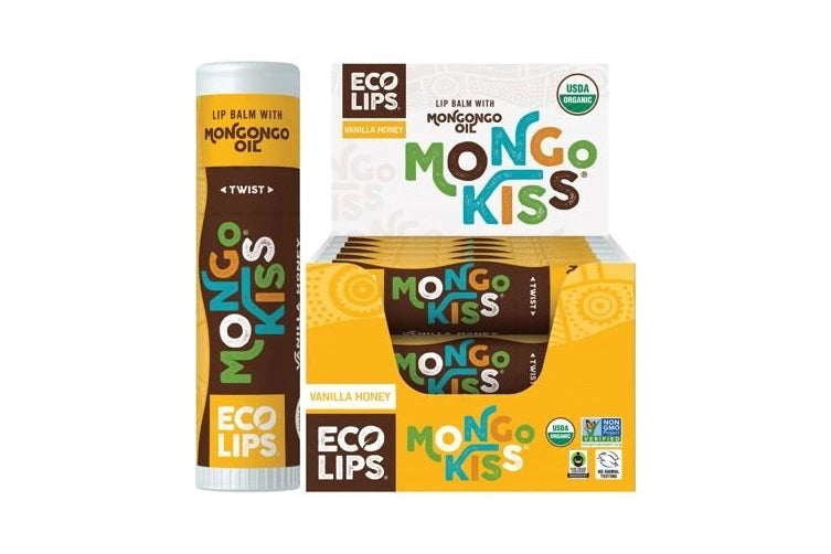 ECO LIPS Lip Balm Mongo Kiss - Vanilla Honey - 15gm