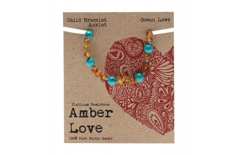 Amber Love Child Bracelet Ocean Love