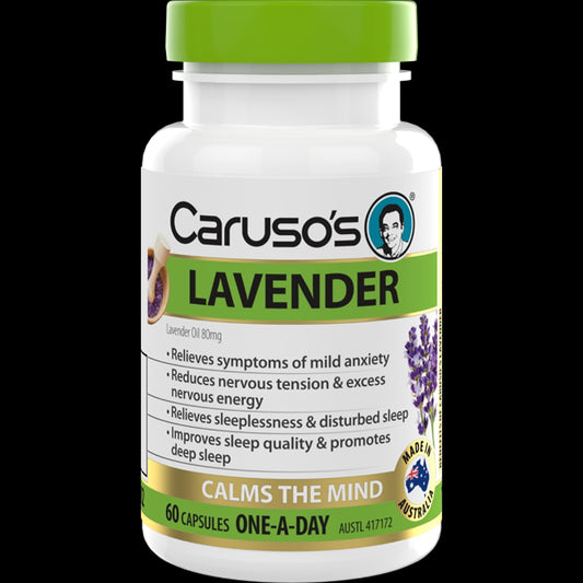 Caruso's Lavender Oil 60caps