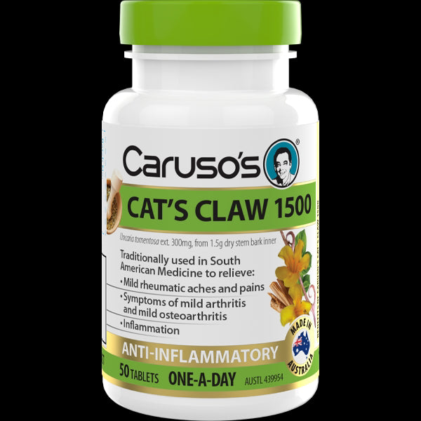 Caruso's Cats Claw 1500 50tabs