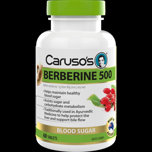 Caruso's Berberine 500 60tabs