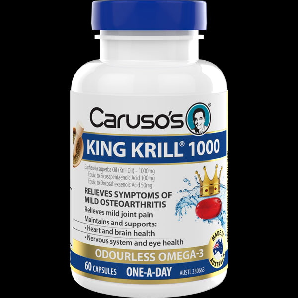 Caruso's King Krill 1000mg 60caps