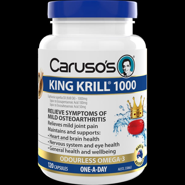 Caruso's King Krill 1000mg 120 caps