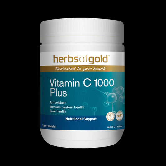 Herbs of Gold Vitamin C 1000+Zinc 120 tabs