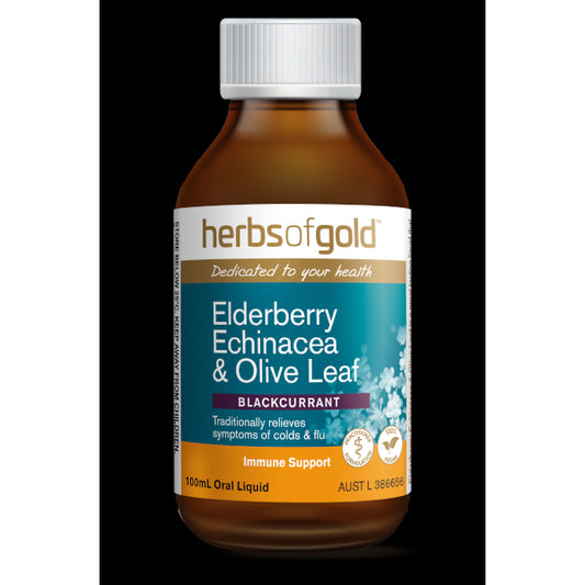 Herbs of Gold Elderberry Echinacea +OL 100ml