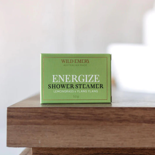 Wild Emery Shower Steamer Energize (focus)