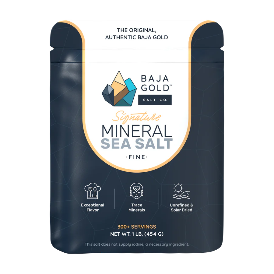Baja Gold Mineral Sea Salt Fine 454g