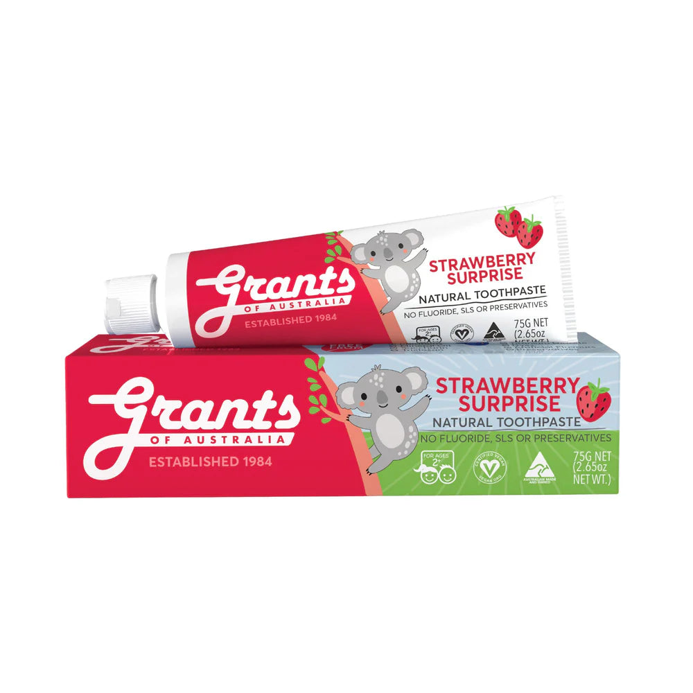 Grants Kids Strawberry Toothpaste 75g