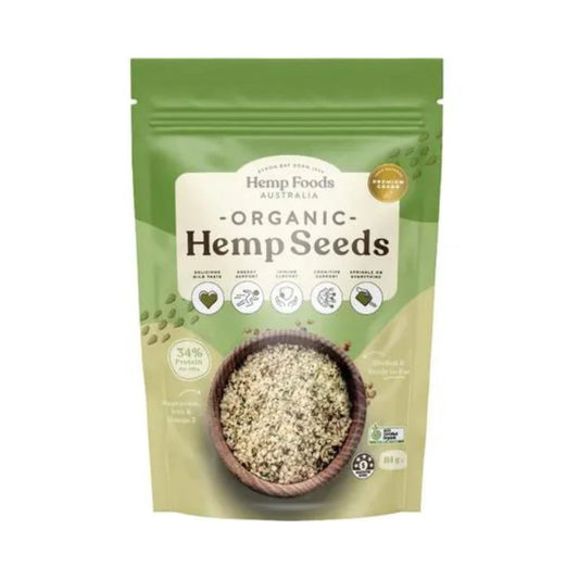 Hemp Foods Australia Organic Hemp Seeds Hulled 114g