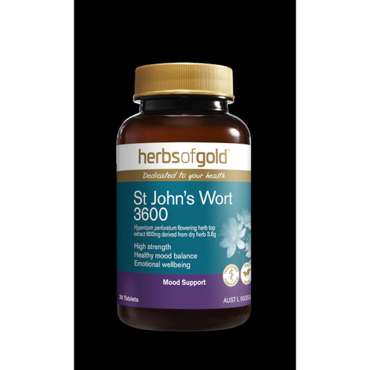 Herbs of Gold St John's Wort 3600 30 tabs