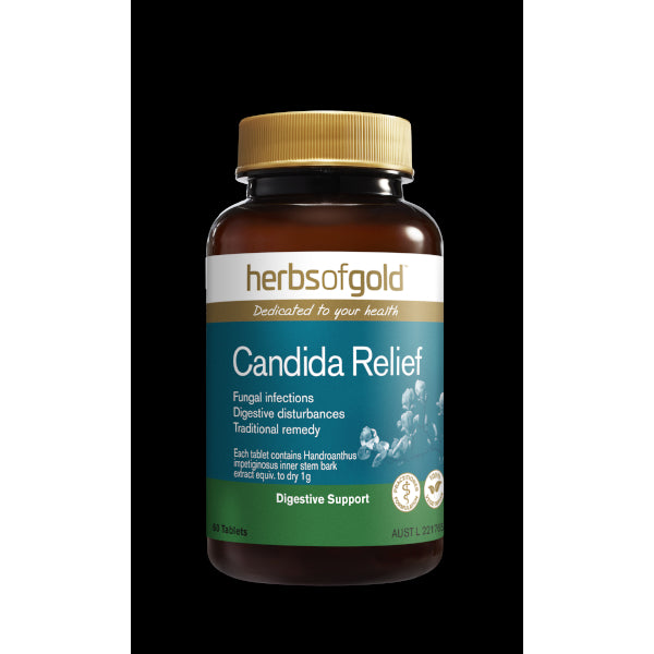 Herbs of Gold Candida Relief 60 tabs