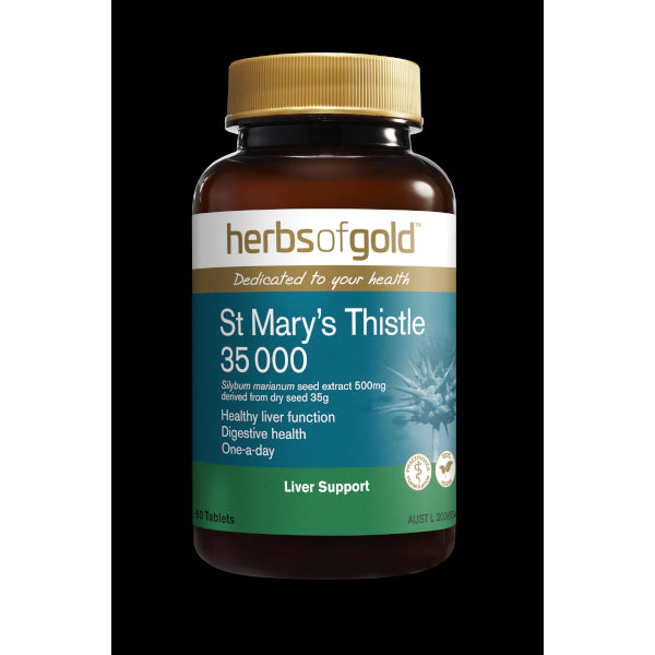 Herbs of Gold St Mary's Thistle 35000 60 tabs